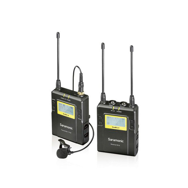 Saramonic UwMic9 (RX9+TX9) Broadcast UHF Wireless Lavalier