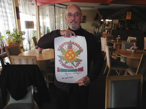 BLOTTER ART BEL LOGO SIGNED BY MIKE. HYNSON & 2. Founding Bel Members & COA - Picture 5 of 11
