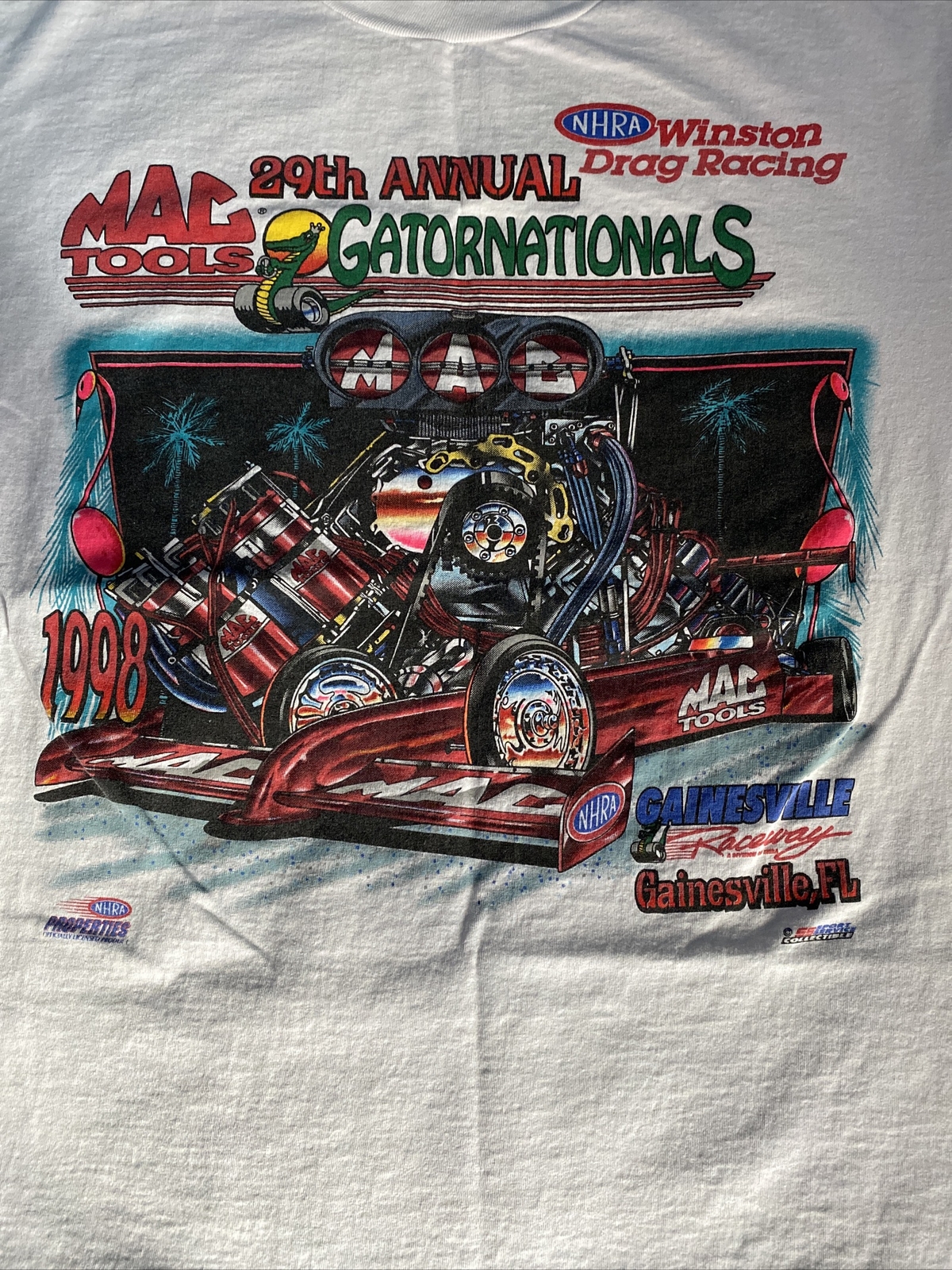 Vtg 29th ANNUAL NHRA Winston Drag Racing MAC Tools 19… - Gem