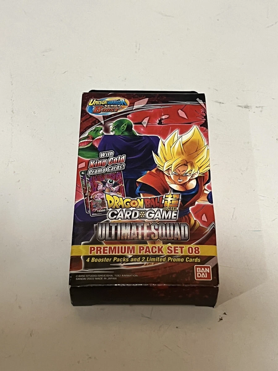 Dragon Ball Super Card Game: Ultimate Squad Premium Pack Set 08