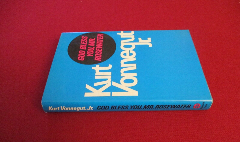 SIGNED ~ God Bless You, Mr. Rosewater by Kurt Vonnegut ~ 1st Delacorte