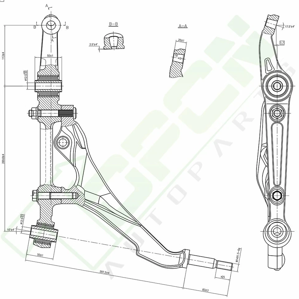 12 x Control Arm Tierod Sway Bar For 92-95 Honda Civic 93-97 Honda Civic del Sol - Изображение 2 из 4