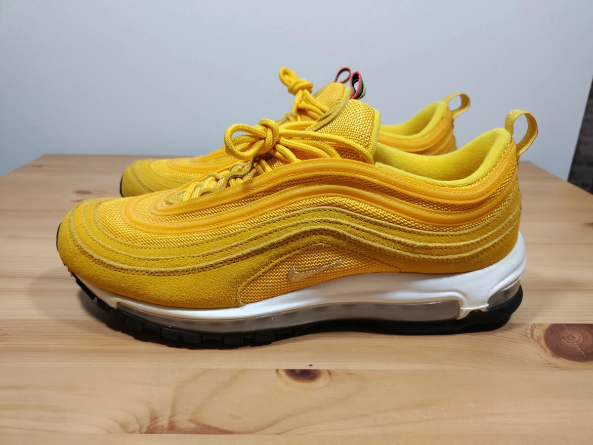 Size 11 Nike Air Max 97 Airmax Olympic Rings Pack Yellow Suede