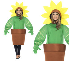 De L'Adulte Tournesol D guisement Monde Livre Jour Semaine Fleur Pot Neuf