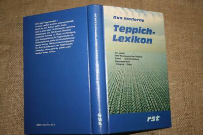 Fachbuch Teppichlexikon Teppiche Herstellung Verlegung Teppichkunde 1989