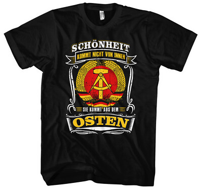 Schönheit aus dem Osten T-Shirt | Ostdeutschland DDR Ostdeutsch Ossi Heimatliebe