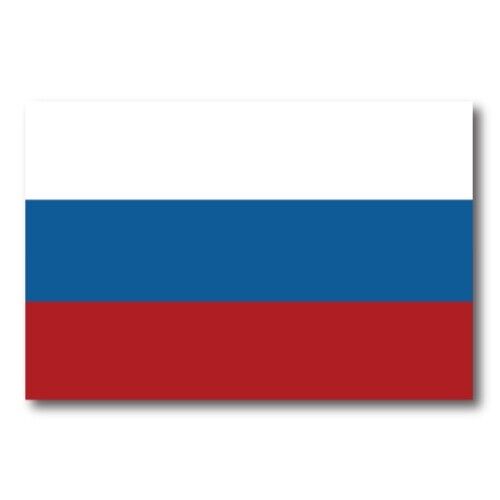 Russian Russia Flag Car Magnet Decal 4 x 6 Heavy Duty for Car