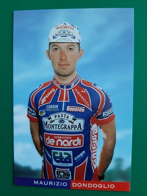 CYCLING cycling card MAURIZIO DONDOGLIO team DE NARDI PASTA MONTEGRAPPA 