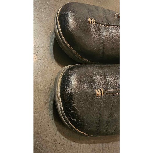 Clarks Unstructured Un.poem Mary Jane Black Leather MOC Shoes Size 8 - 第 6/6 張圖片