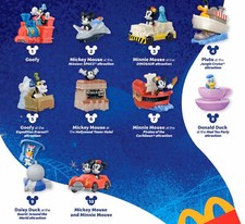 2020 McDONALD'S DISNEY WORLD MICKEY  MINNIE RUNAWAY RAILWAY HAPPY MEAL TOYS 