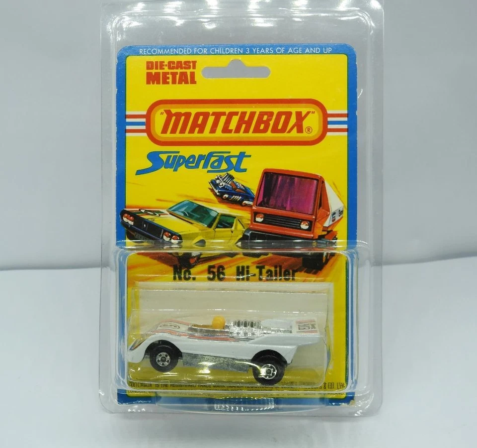 MATCHBOX SUPERFAST EE. UU. HI TAILER Nº56 COMO NUEVO CARDADO Y SIN ABRIR 1974-78 Foto 2 de 4