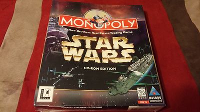 Monopoly STAR WARS CD-Rom Edition new in box sealed