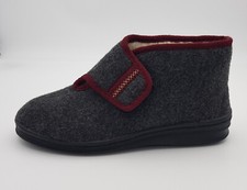 Intermax slippers slippers Hook and Loop felt virgin wool 36-41 warm slippers