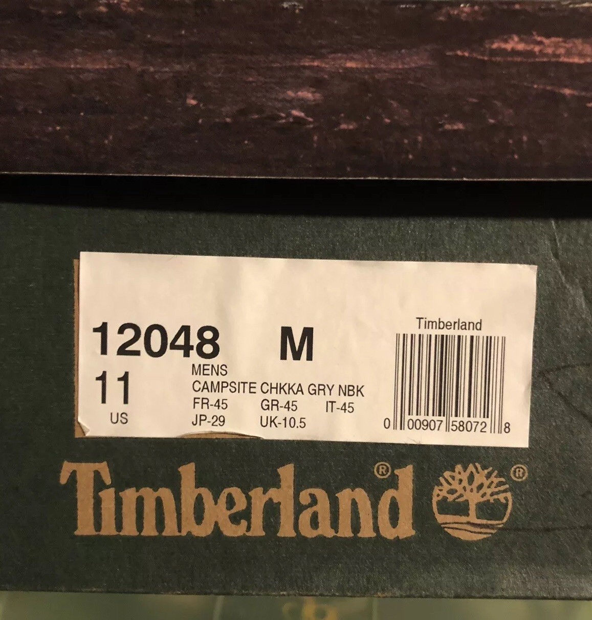 Vintage Timberland Chukka Campsite Nubuck Mens Boot size 11 M Limited Timb RARE! image 6