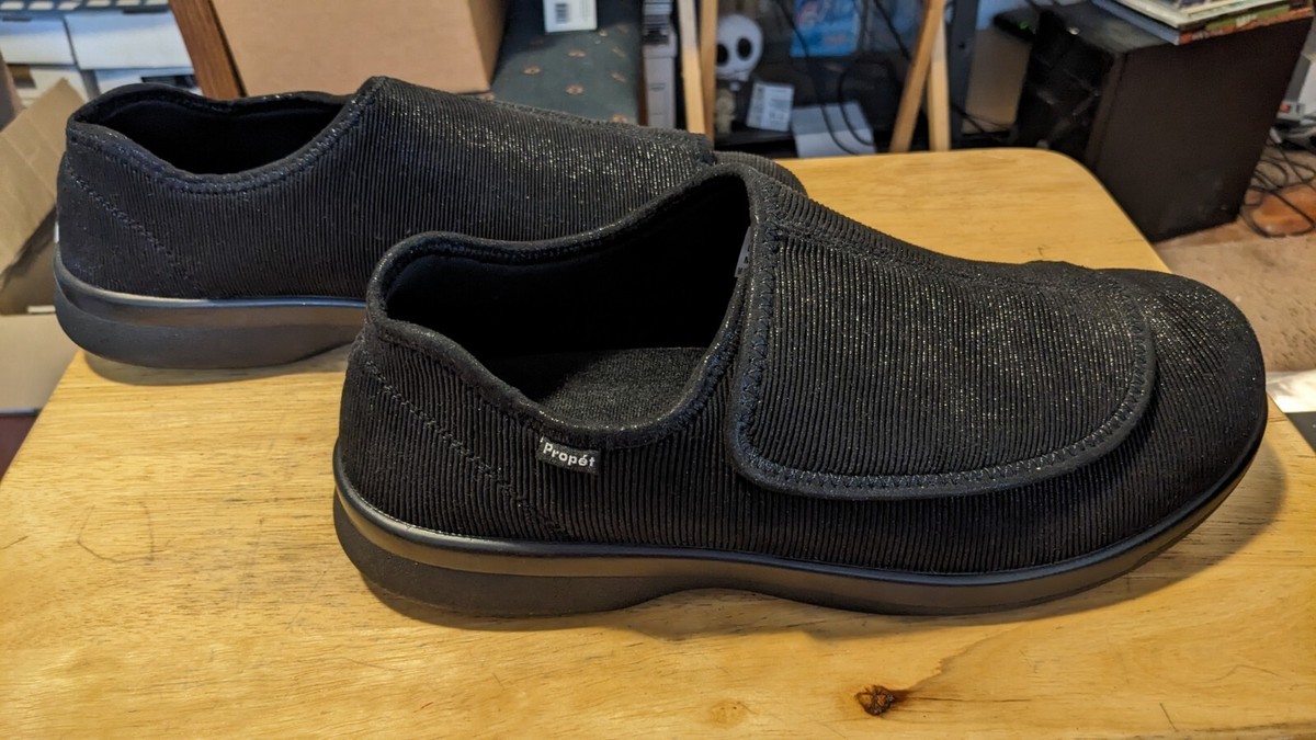 Propet Cush N Foot 12XX(5E) Extra Wide Men\'s Black Casual Slipper Shoe M0202 Propet Cush N Foot (Men main image 2
