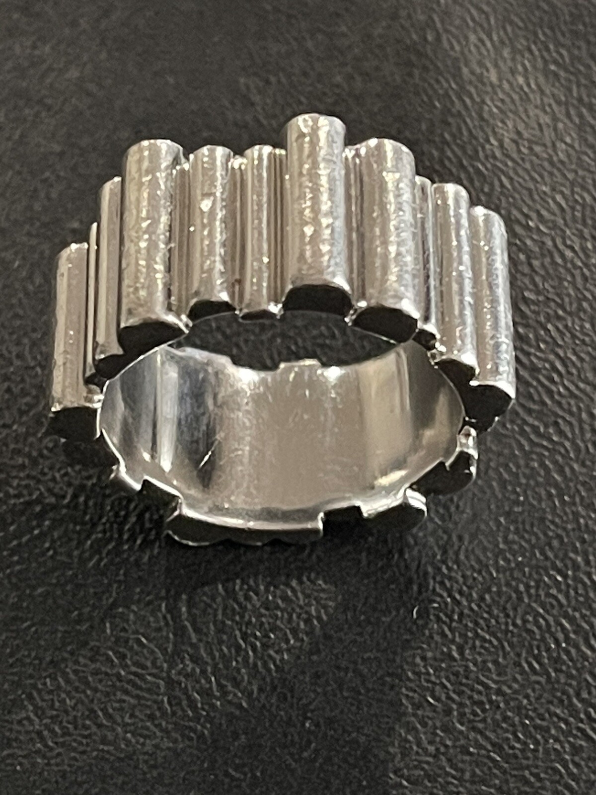 Silver RING Jette German Designer Solid 925 Silve… - image 7