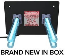 UV Light Air Cleaner for HVAC/Ducts/AC with 2 UVC Ultraviolet Bulbs REKO R2000