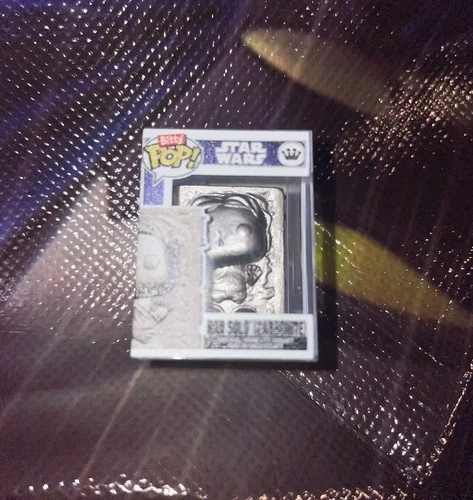 Han Solo Carbonite Star Wars Funko Bitty Pop 1/6 hyper rare mystery Chase VHTF