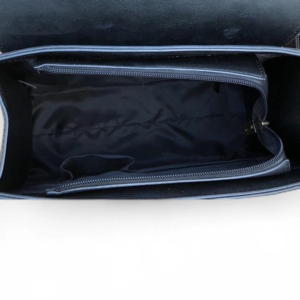 Anthropologie Melie Bianco Leather Briefcase Satchel Shoulder Hand Bag Purse - Image 3 of 4