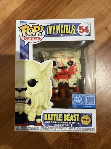 Comics Invincible Battle Beast Chase Funko Pop Vinyl