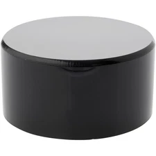 Plymor Black Acrylic Round Cylinder Display Riser, 2" H x 4" D