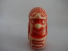 Kleinkinder Spielzeug " Wendefigur " Lokomotive oder Indianerhäuptling