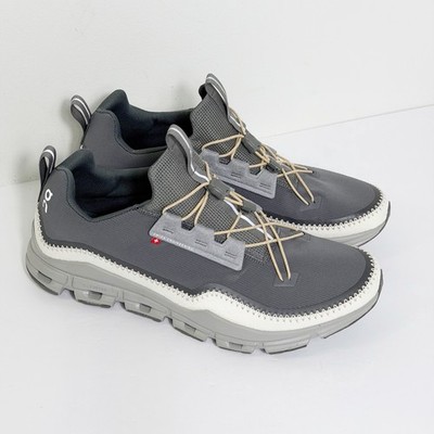 On Cloudaway Shoes Mens 13 Gray Asphalt Ivory Running Sneakers On Cloud