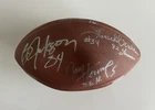 Bo Jackson, Herschel Walker, Hornung, Dorsett +3 Heisman Signed Football JSA COA