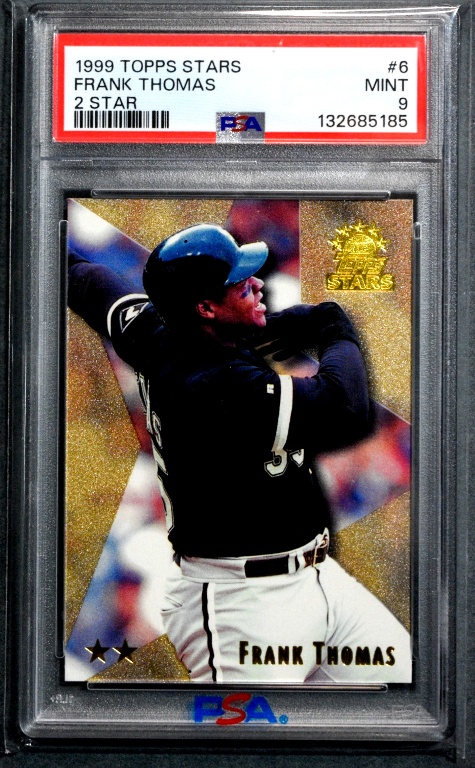 1999 Topps Stars #6 Frank Thomas 2 Star PSA 9 Mint