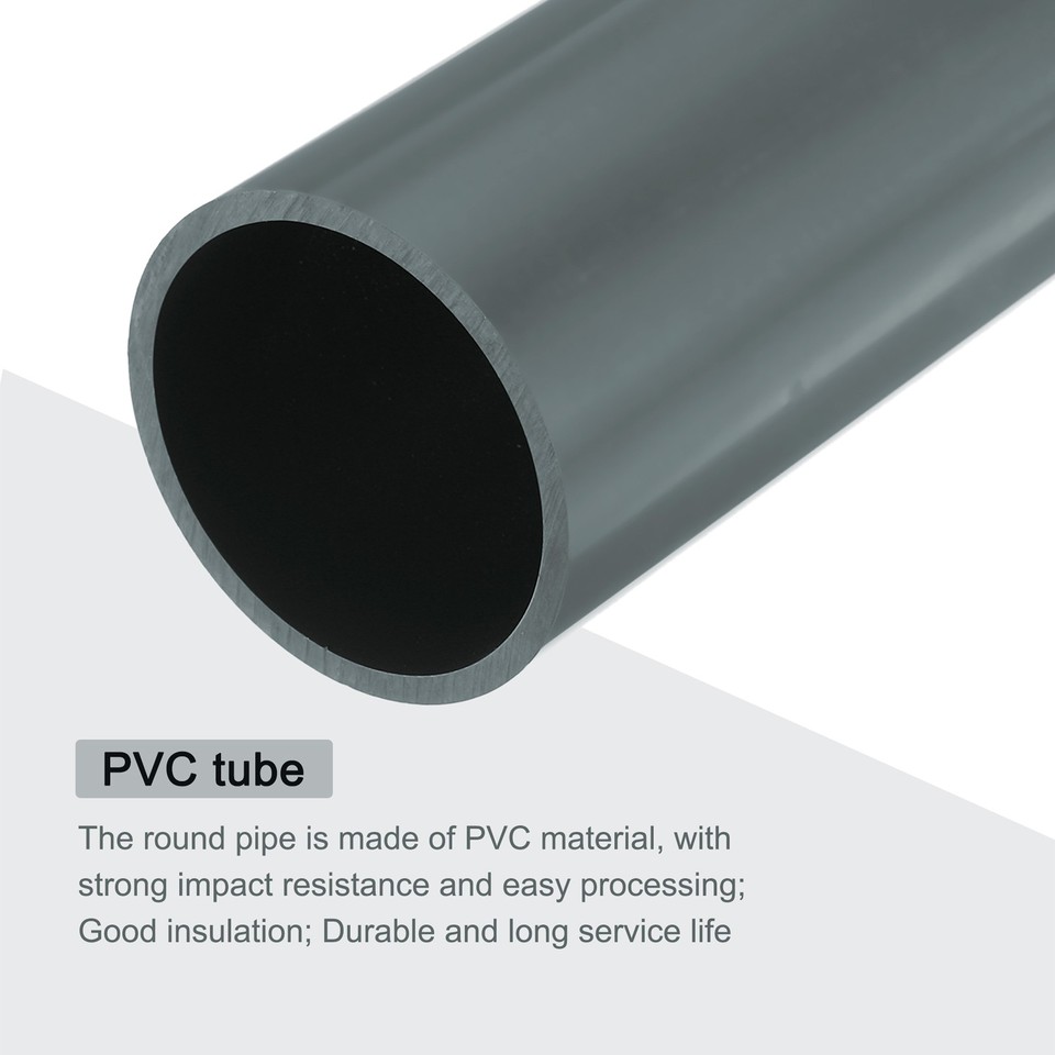 Pvc 67 PVC Rigid Round Pipe 67.8mm ID 76mm OD 20cm/8