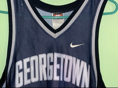 VINTAGE NIKE ALLEN IVERSON GEORGETOWN HOYAS JERSEY SZ L | eBay