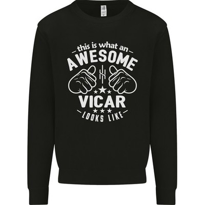 This Is What an Awesome Vikar Looks Like Herren Sweatshirt Pullover