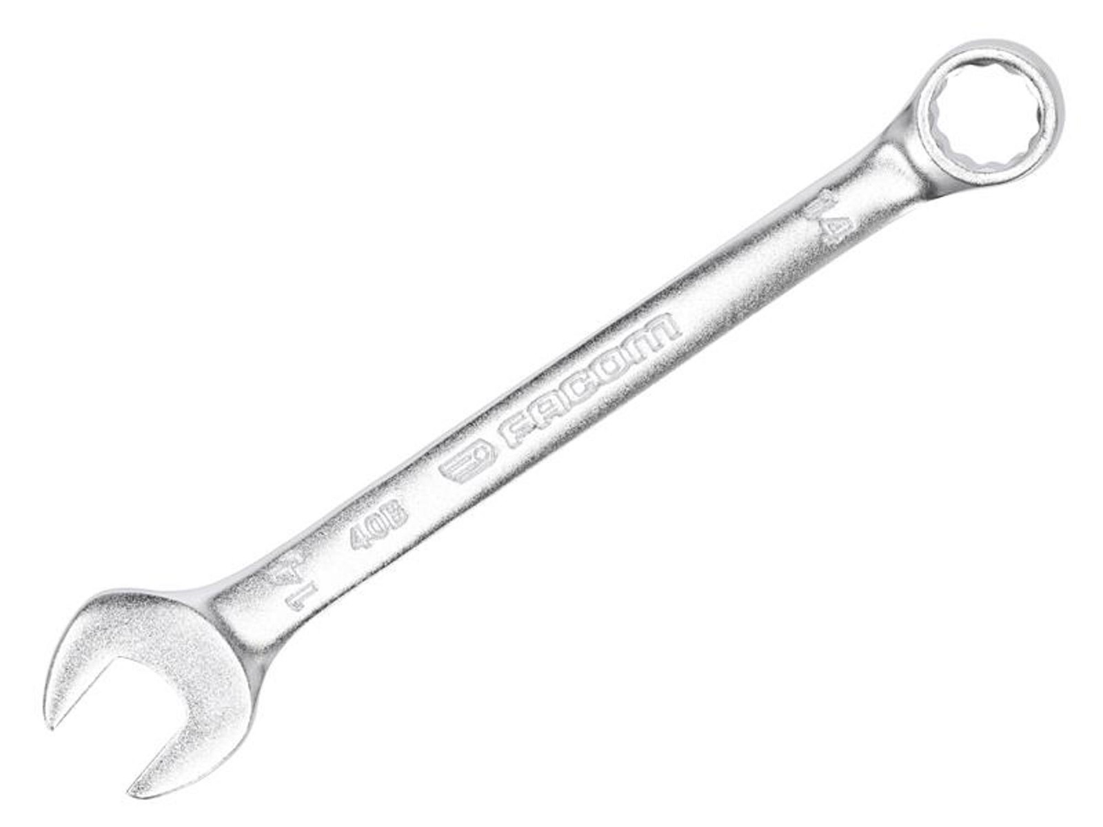 Facom 40B.14 slim metric combination spanner 14mm 12-point OGV, 15° offset,
