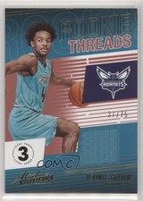 2018-19 Absolute Memorabilia Rookie Threads Level 3 37/75 Devonte' Graham 0a6