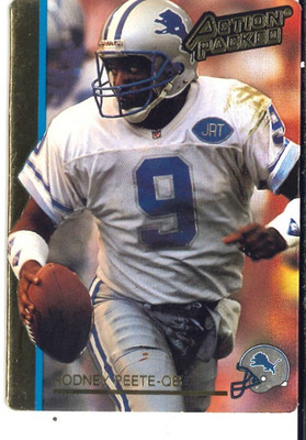 NFL Traiding Card 1992 Action Packed #80 Peete, 93 Hill, 172 Buck  & 177 Turner