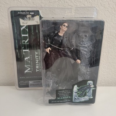 Matrix Series One Trinity Figure McFarlane Toys Lobby Scene Sealed 2003 ...