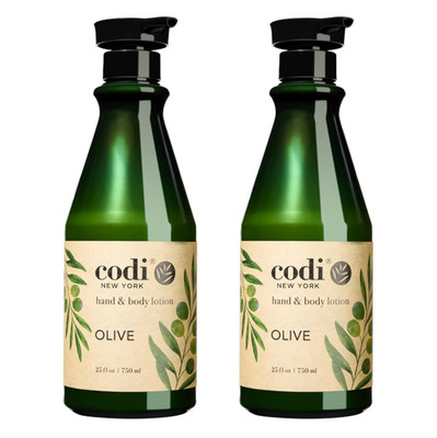 Codi Olive Hand & Body Lotion 25oz (Pack of 2)