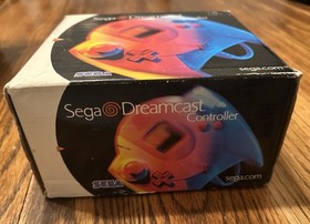 Sega Dreamcast Red Controller  OEM  - In Box /w Manual - Tested