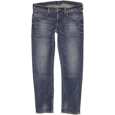 Lee Luke  Homme Bleu Skinny Slim Stretch Jeans W34 L29 (107999)