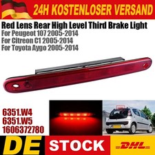 Für Citroen C1  Toyota Aygo Peugeot 107 Rot LED Dritte Bremslicht  Bremsleuchte