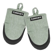 Cuisinart Mini Oven Mitts – 5.5” x 7” Heat-Resistant Kitchen Mitts for Oven w...