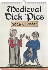 2026 Calendar UK, Medieval Pics Wall 2026 UK 2026 One size
