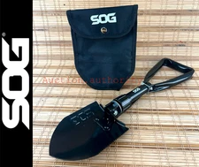 NEW SOG Entrenching Tool Survival Folding Shovel 18.25 in Camping Black Prepper