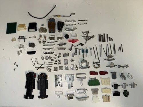 Vintage Diecast Model Car Spare Parts Job Lot Dinky Corgi Restoration