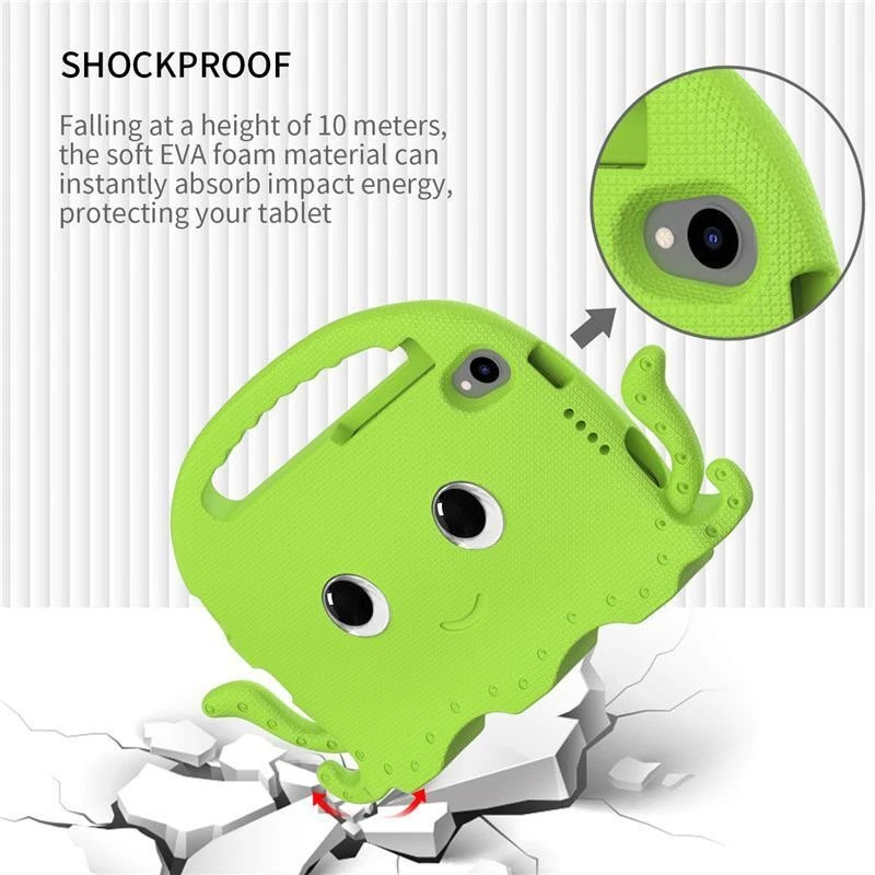 Lenovo Tab M8 4th 3rd 2nd Gen Kid Shockproof Case Handle Stand Cover Tough Case - Image 4 of 4