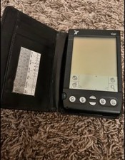Handspring Visor Black Portable PDA Organizer Palm Pilot w Stylus - WORKS