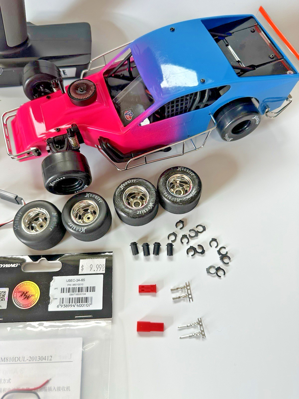 1RC Racing Asphalt Modified 2.0 1/18 Brushless EXTRAS!