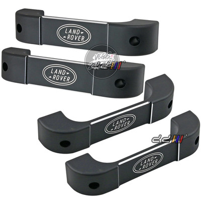 Fit For Land Rover Defender 90 110 2pcs Aluminum Interior Inner Door Grab Handle