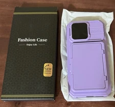 Fashion Cell Phone Case - iPhone 15 Pro 6.1 Purple 