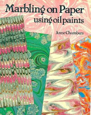 #ad Marbling on Paper Using Oil Paints Paperback By Chambers Anne VERY GOOD $7.31